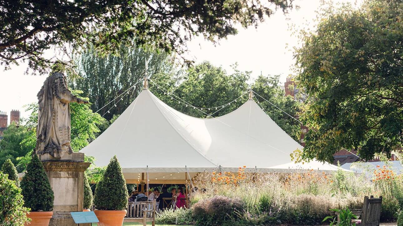 Credit: https://www.chelseaphysicgarden.co.uk/venue-hire/