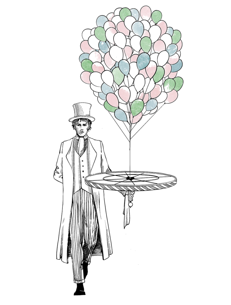 Wonka movie event London | Paramount Pictures | concept art